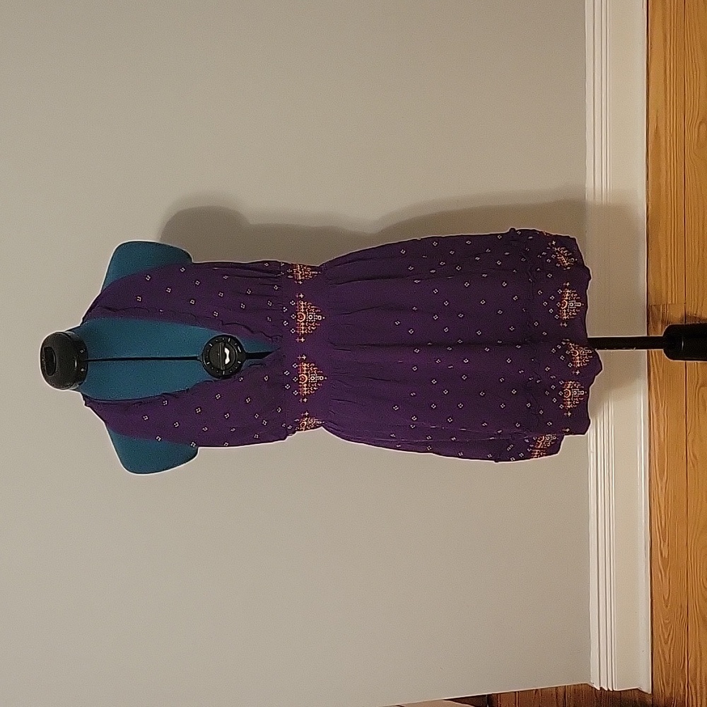 Marciano halter dress runs small